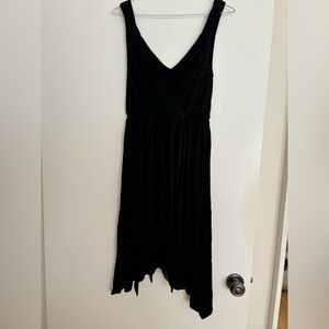 H&M Elegant Black High Low Dress